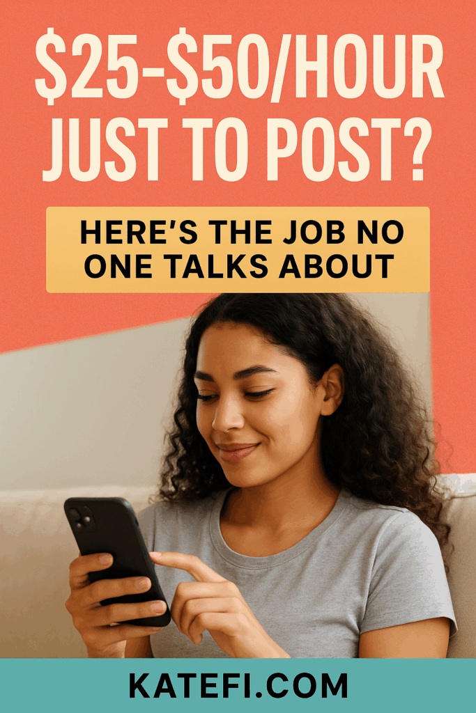 $25–$50/Hour Just to Post? Here’s the Job No One Talks About