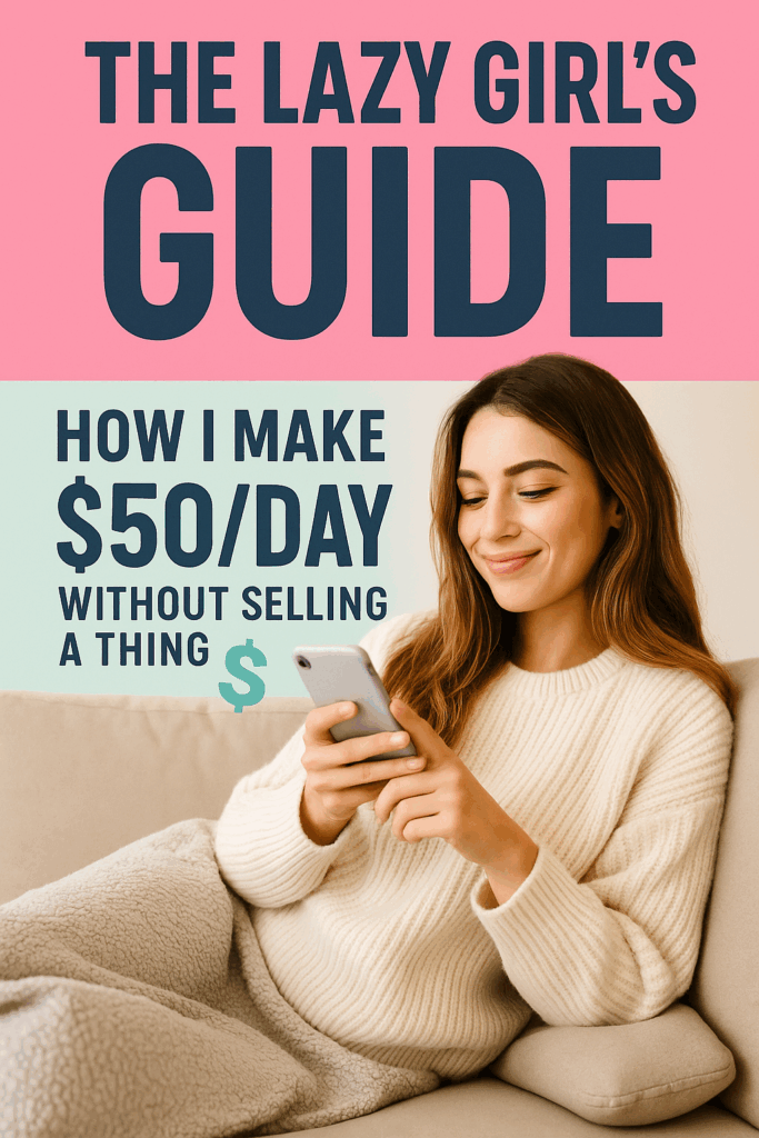 The Lazy Girl’s Guide to Making $50 a Day Without Selling Anything