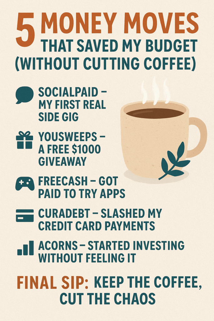 5 Money Moves That Saved My Budget (Without Cutting Coffee)