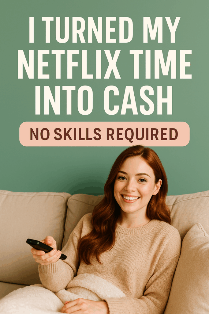 I Turned My Netflix Time into Cash — No Skills Required