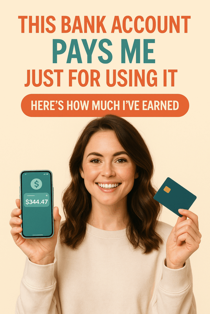 This Bank Account Pays Me Just for Using It — Here’s How Much I’ve Earned