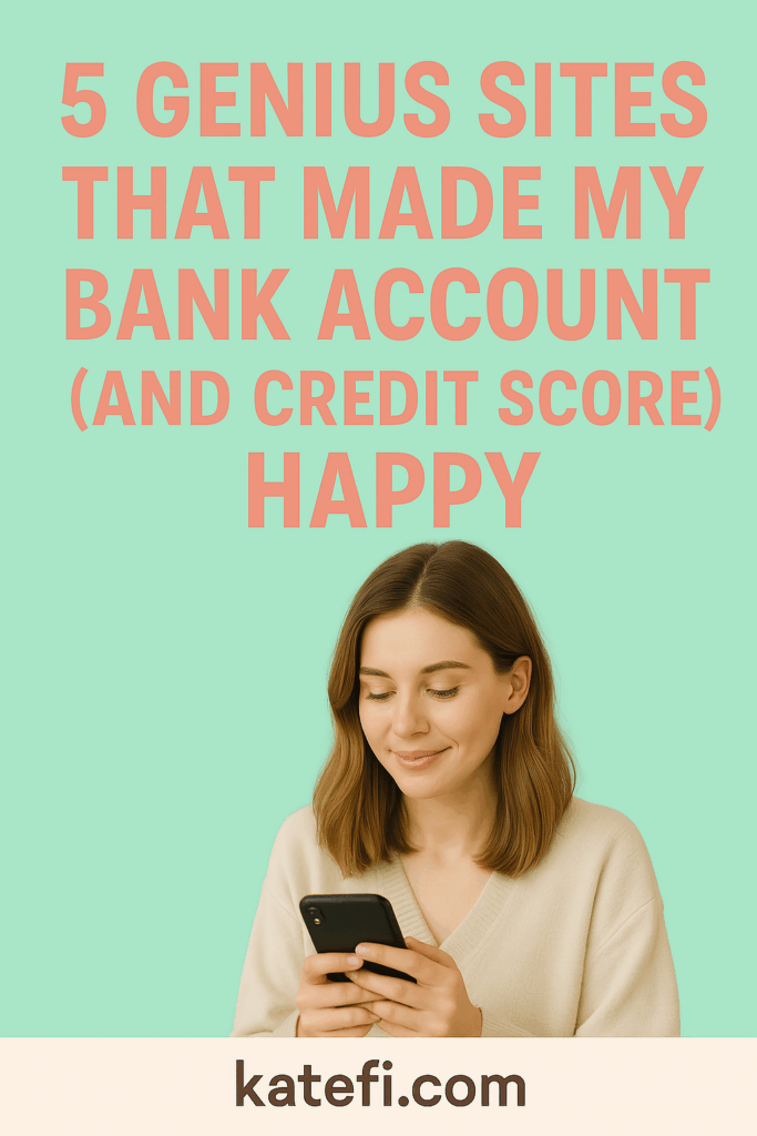 5 Genius Sites That Made My Bank Account (and Credit Score) Happy
