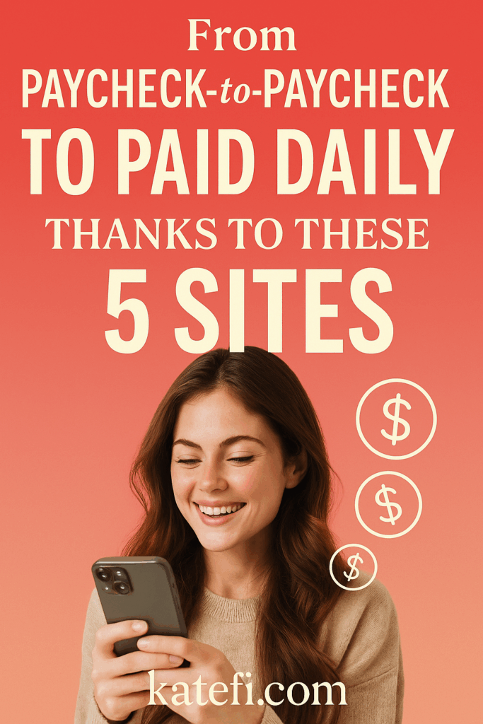 I Used These 5 Free Sites to Break My Paycheck-to-Paycheck Cycle
