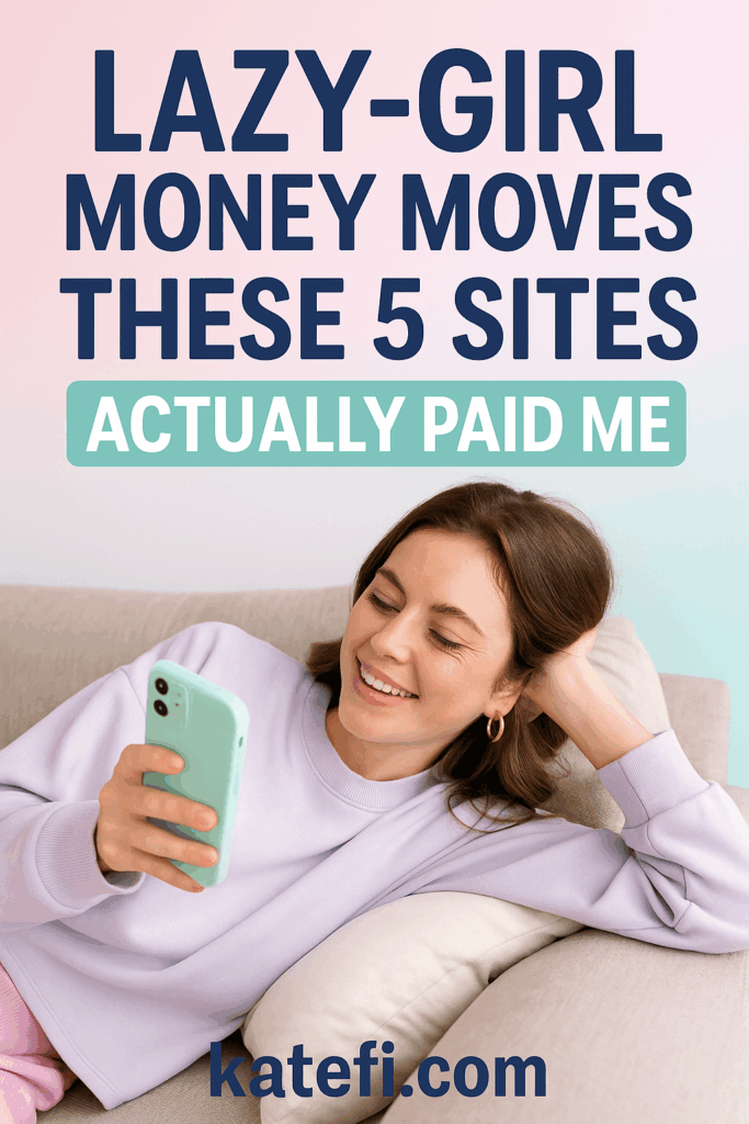 5 Lazy-Girl Money Moves That Actually Worked for Me