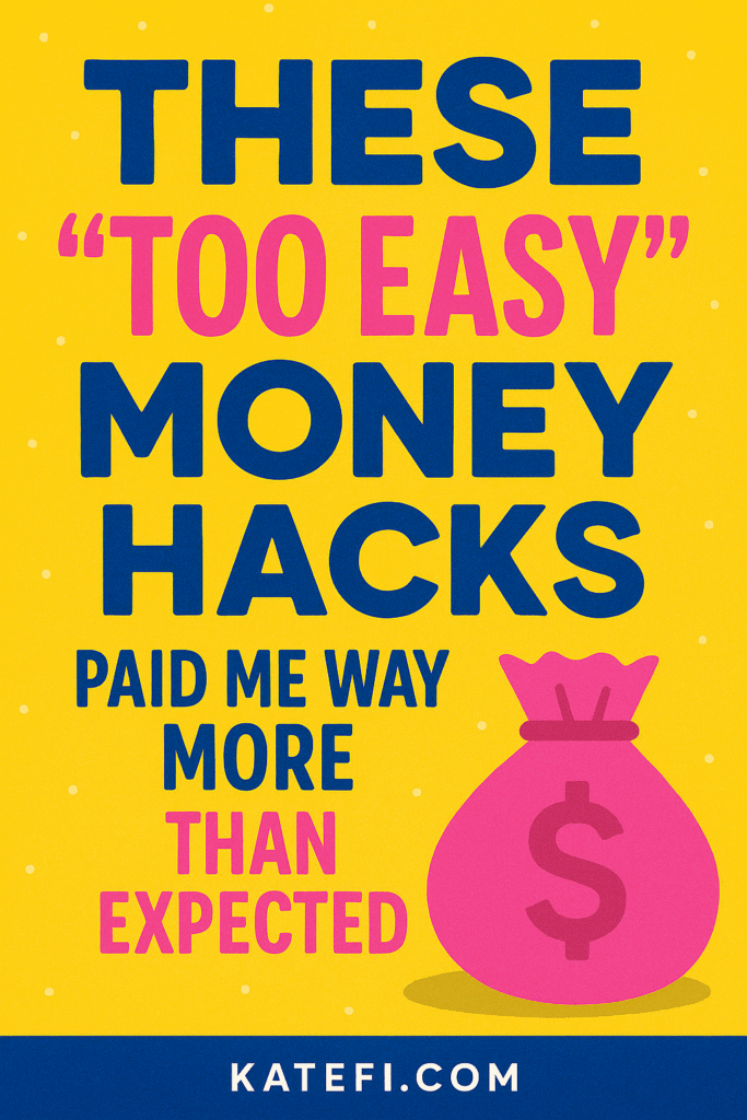 These ‘Too Easy’ Money Hacks Paid Me Way More Than Expected