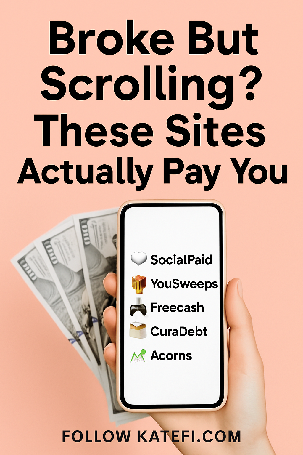Broke But Scrolling? These Sites Actually Pay You