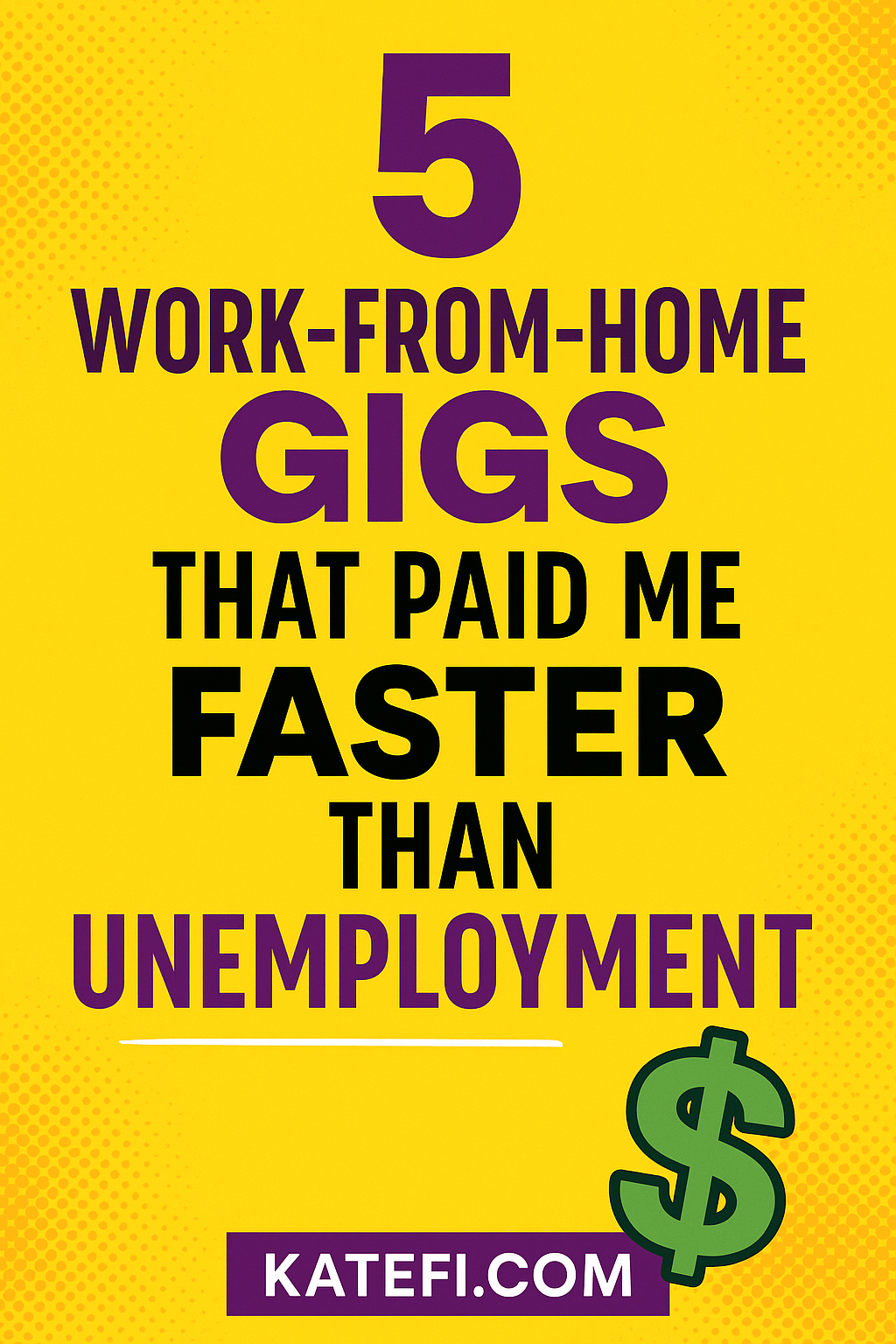 5 Work-From-Home Gigs That Paid Me Faster Than Unemployment