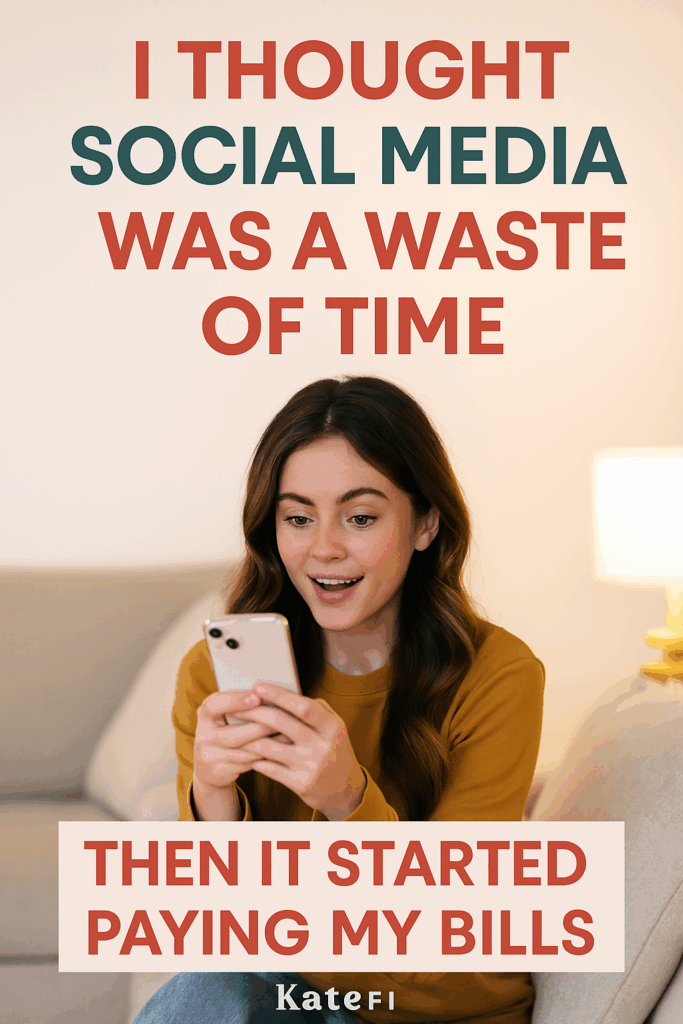 I Thought Social Media Was a Waste of Time — Then It Started Paying My Bills
