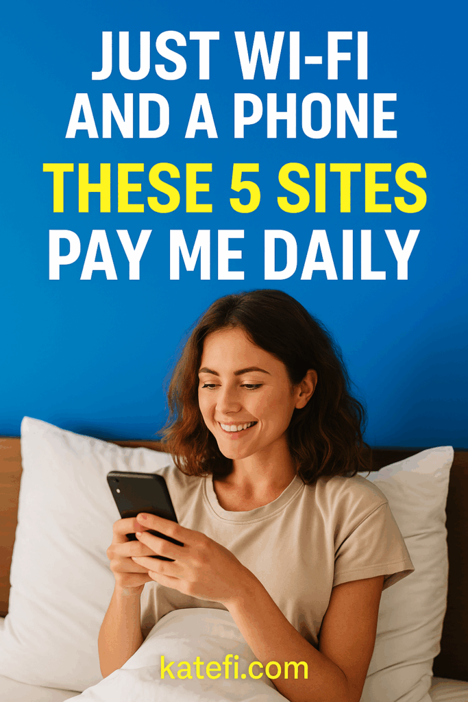 I Started With Just Wi-Fi and a Phone — Now I Get Paid Daily