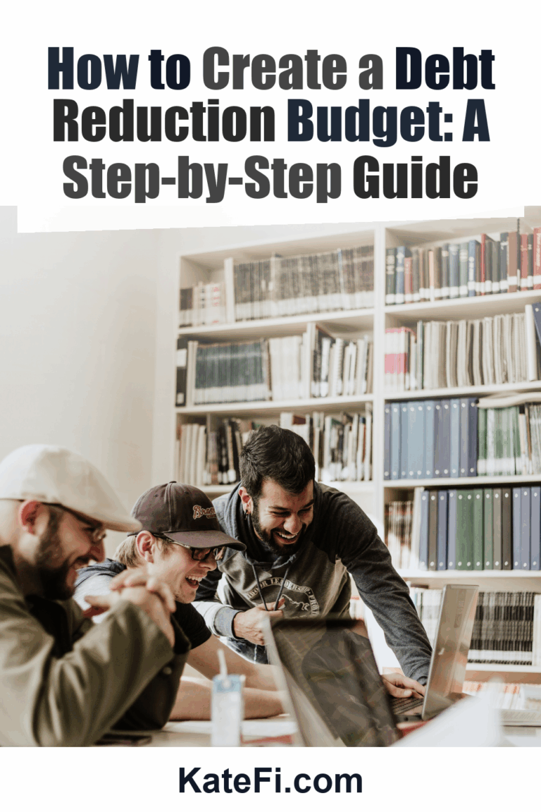 How to Create a Debt Reduction Budget: A Step-by-Step Guide – Pinterest cover