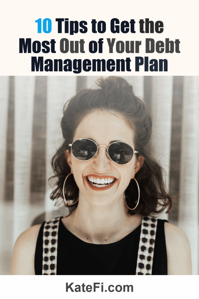 10 Tips to Get the Most Out of Your Debt Management Plan – Pinterest cover