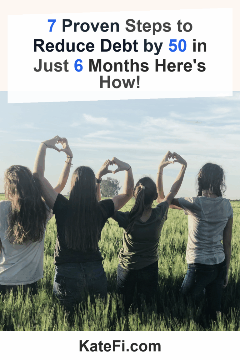 7 Proven Steps to Reduce Debt by 50 in Just 6 Months Here's How! – Pinterest cover