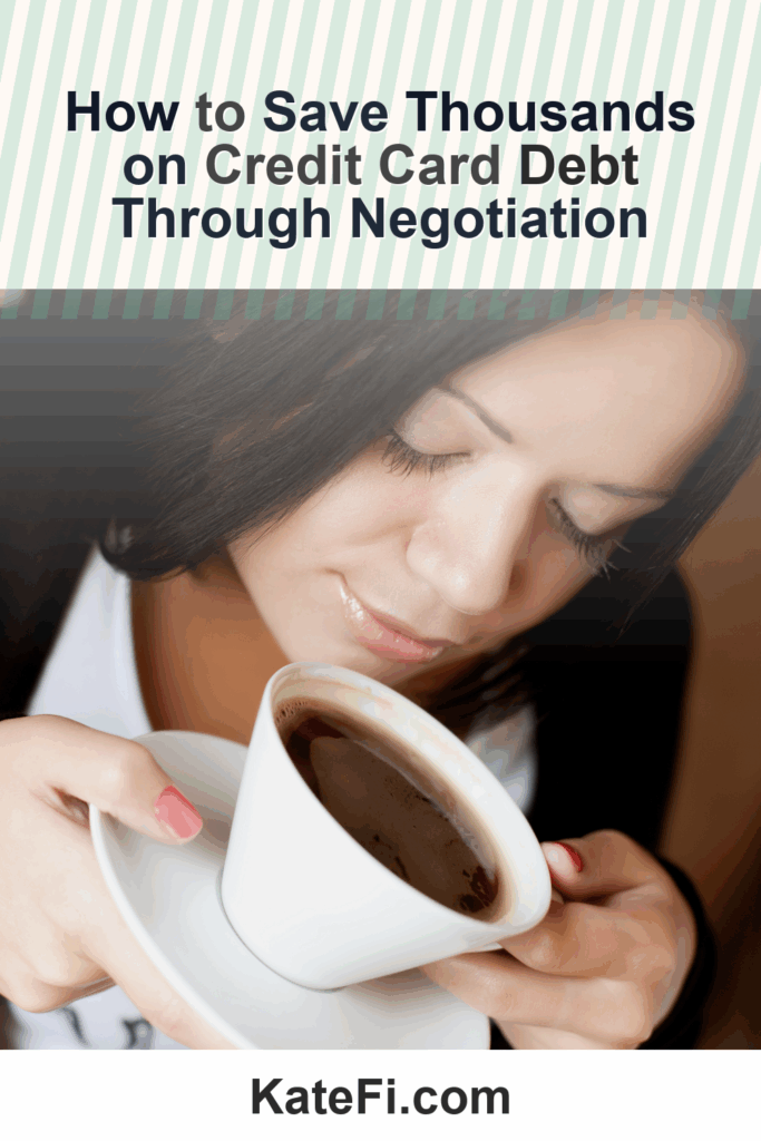 How to Save Thousands on Credit Card Debt Through Negotiation – Pinterest cover