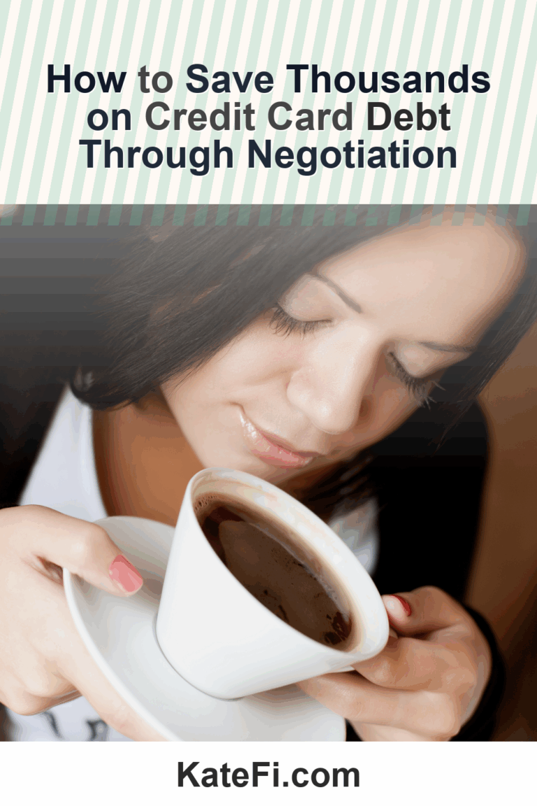 How to Save Thousands on Credit Card Debt Through Negotiation – Pinterest cover