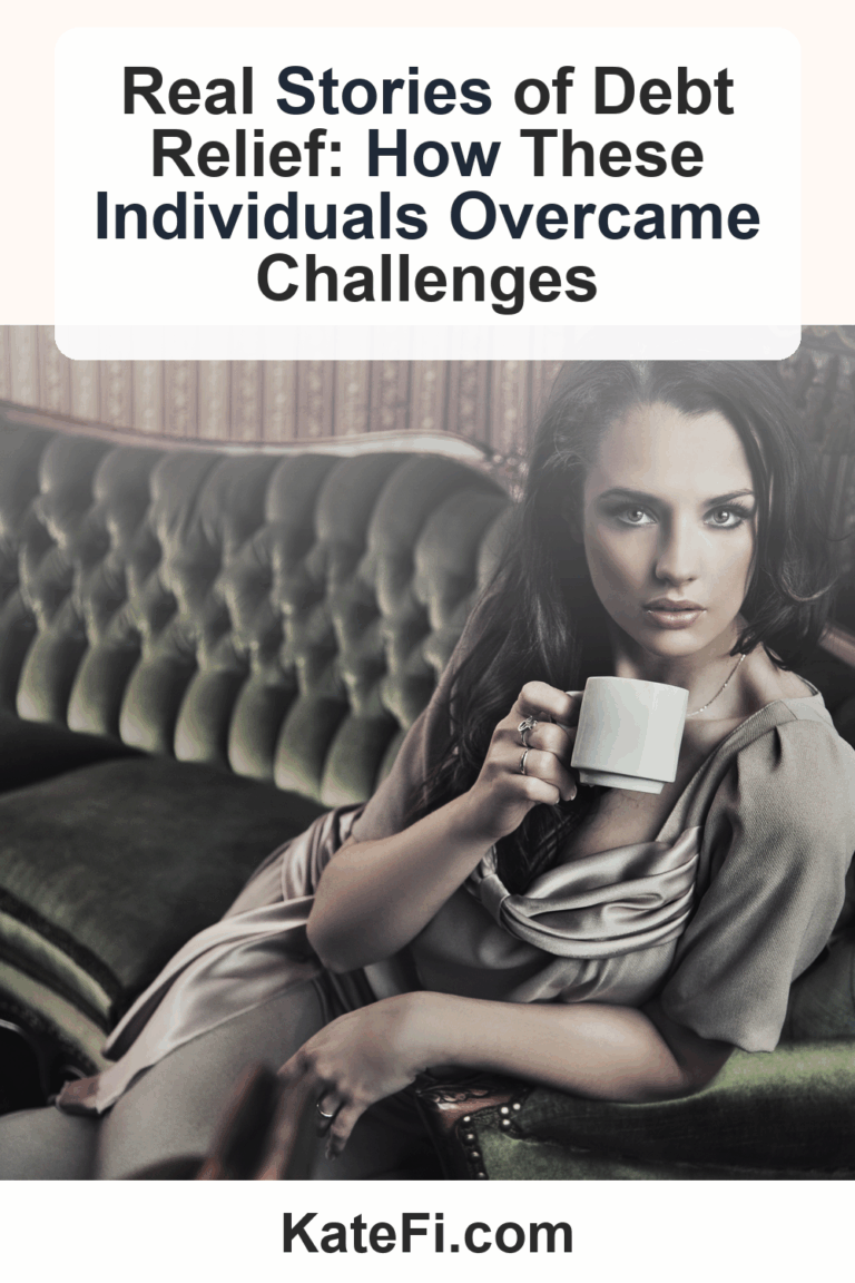 Real Stories of Debt Relief: How These Individuals Overcame Challenges – Pinterest cover