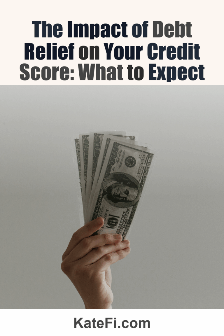 The Impact of Debt Relief on Your Credit Score: What to Expect – Pinterest cover