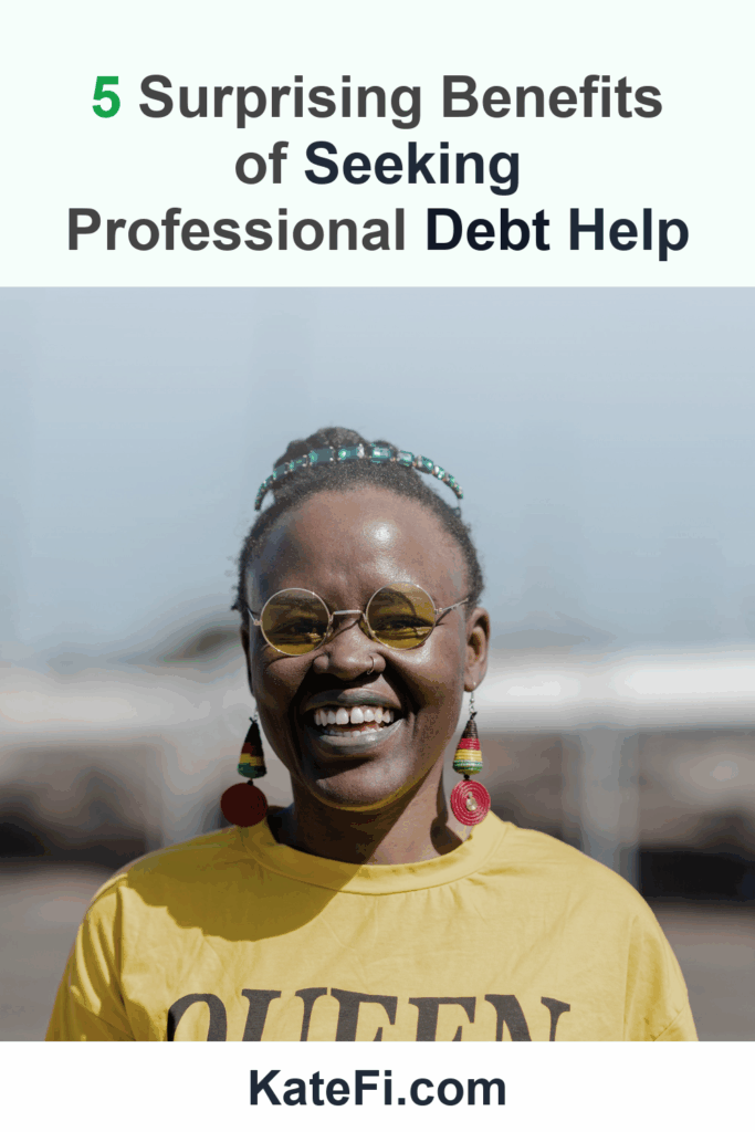 5 Surprising Benefits of Seeking Professional Debt Help – Pinterest cover