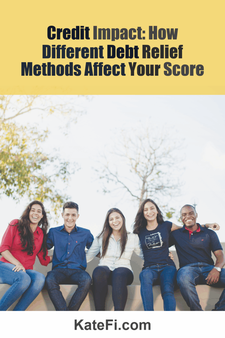 Credit Impact: How Different Debt Relief Methods Affect Your Score – Pinterest cover