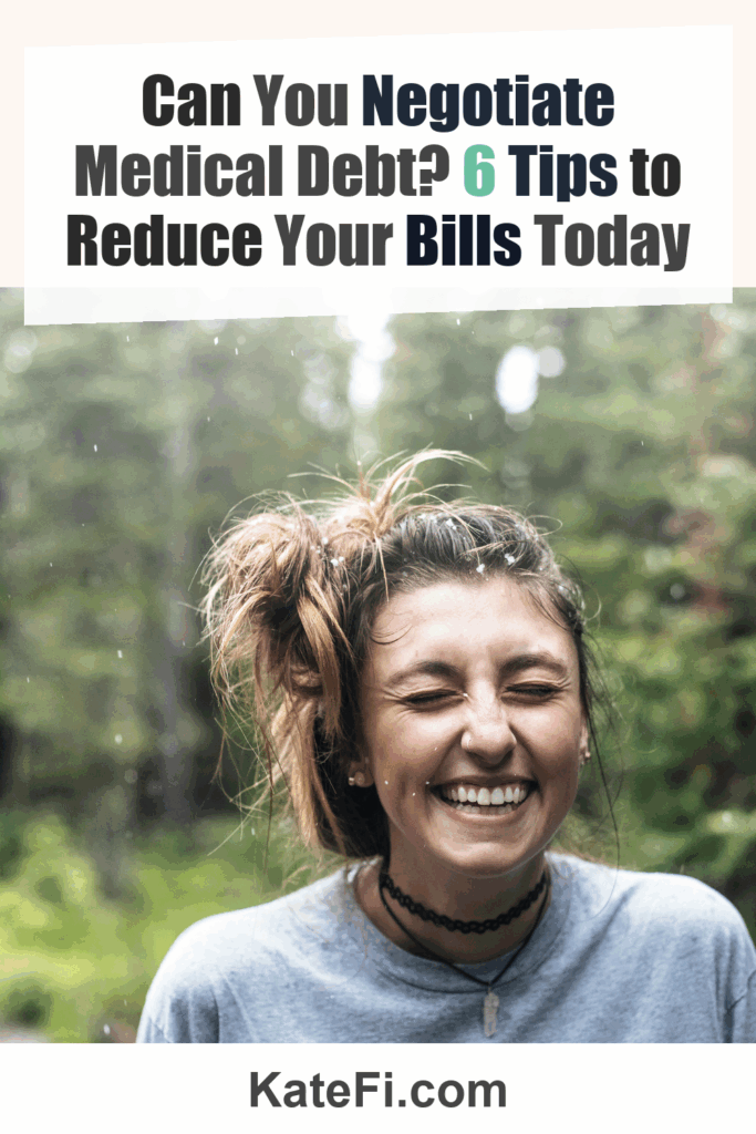 Can You Negotiate Medical Debt? 6 Tips to Reduce Your Bills Today – Pinterest cover