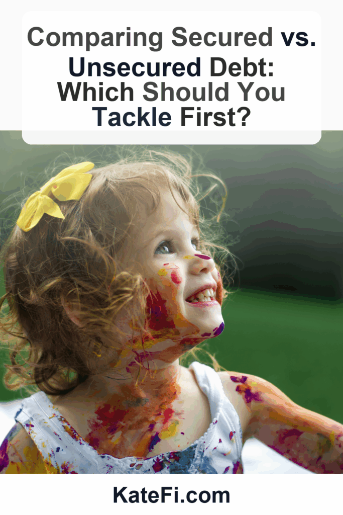 Comparing Secured vs. Unsecured Debt: Which Should You Tackle First? – Pinterest cover