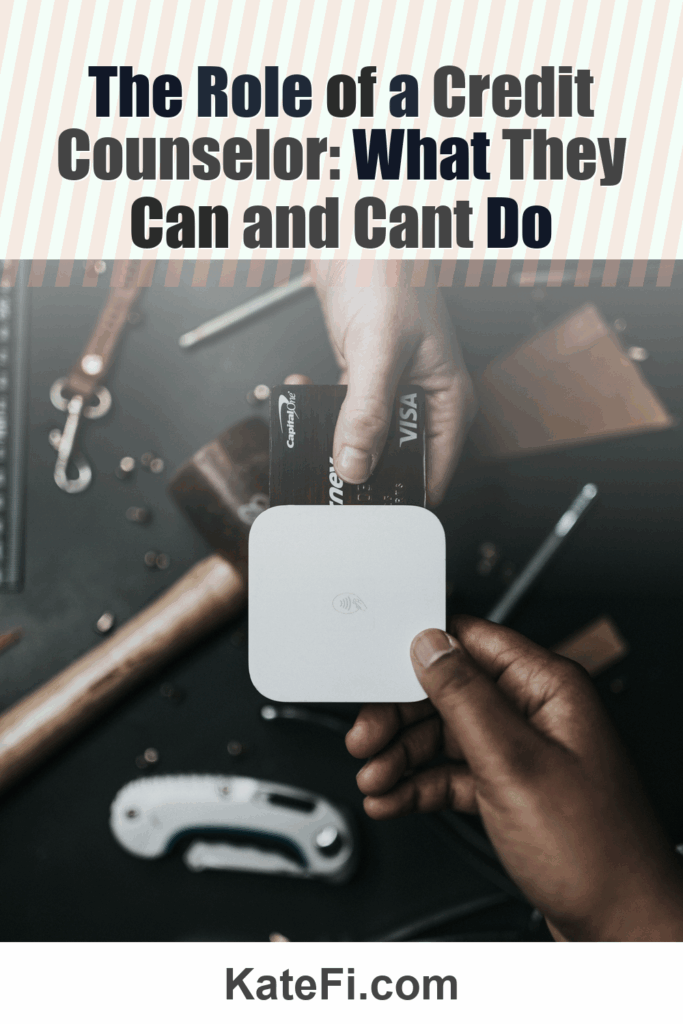 The Role of a Credit Counselor: What They Can and Cant Do – Pinterest cover