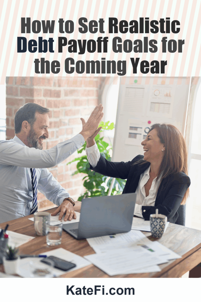 How to Set Realistic Debt Payoff Goals for the Coming Year – Pinterest cover
