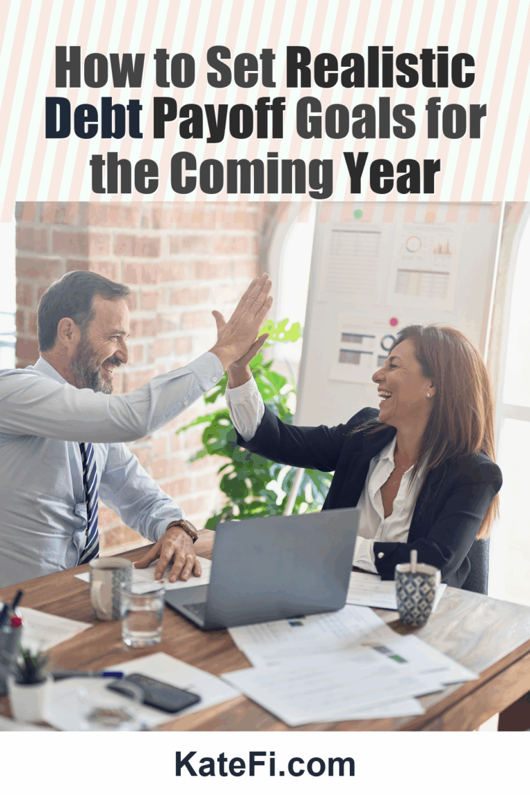 How to Set Realistic Debt Payoff Goals for the Coming Year – Pinterest cover