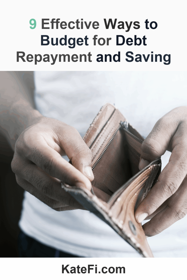 9 Effective Ways to Budget for Debt Repayment and Saving – Pinterest cover