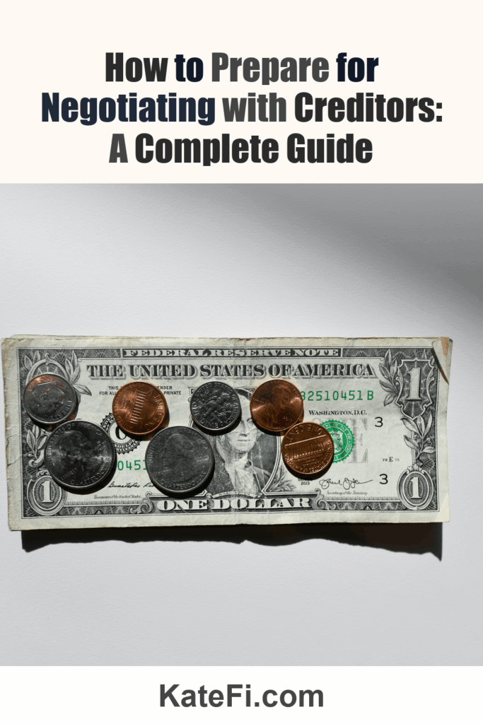 How to Prepare for Negotiating with Creditors: A Complete Guide – Pinterest cover