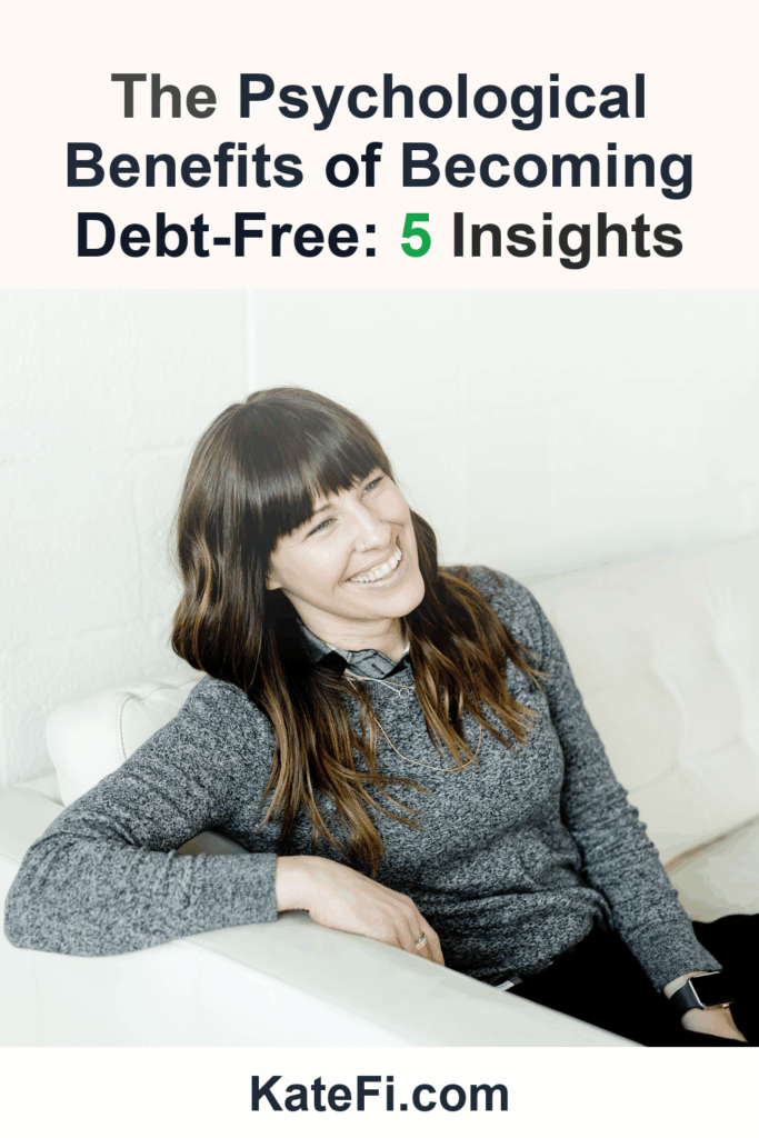The Psychological Benefits of Becoming Debt-Free: 5 Insights – Pinterest cover