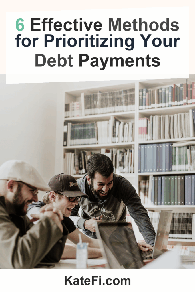 6 Effective Methods for Prioritizing Your Debt Payments – Pinterest cover