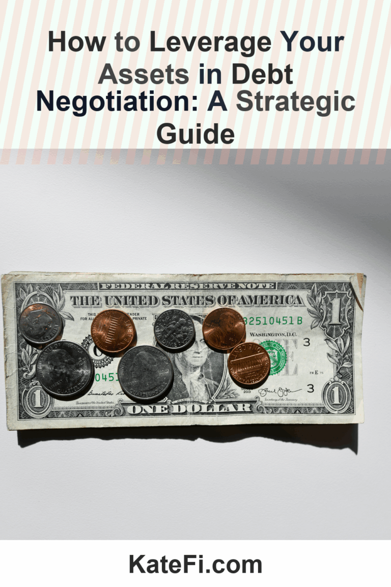 How to Leverage Your Assets in Debt Negotiation: A Strategic Guide – Pinterest cover