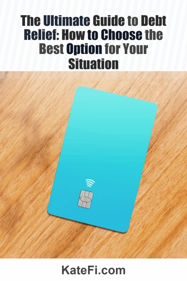 The Ultimate Guide to Debt Relief: How to Choose the Best Option for Your Situation – Pinterest cover