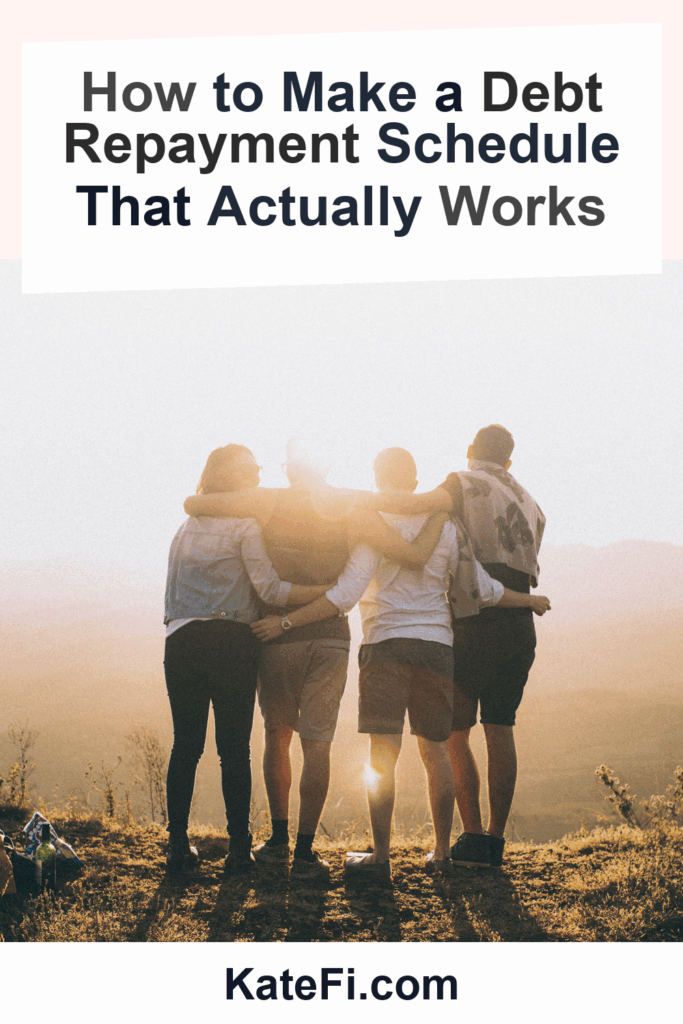 How to Make a Debt Repayment Schedule That Actually Works – Pinterest cover