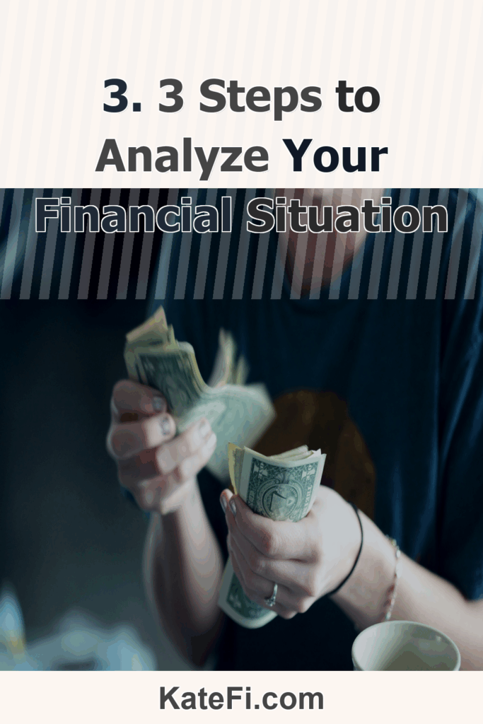 3. 3 Steps to Analyze Your Financial Situation