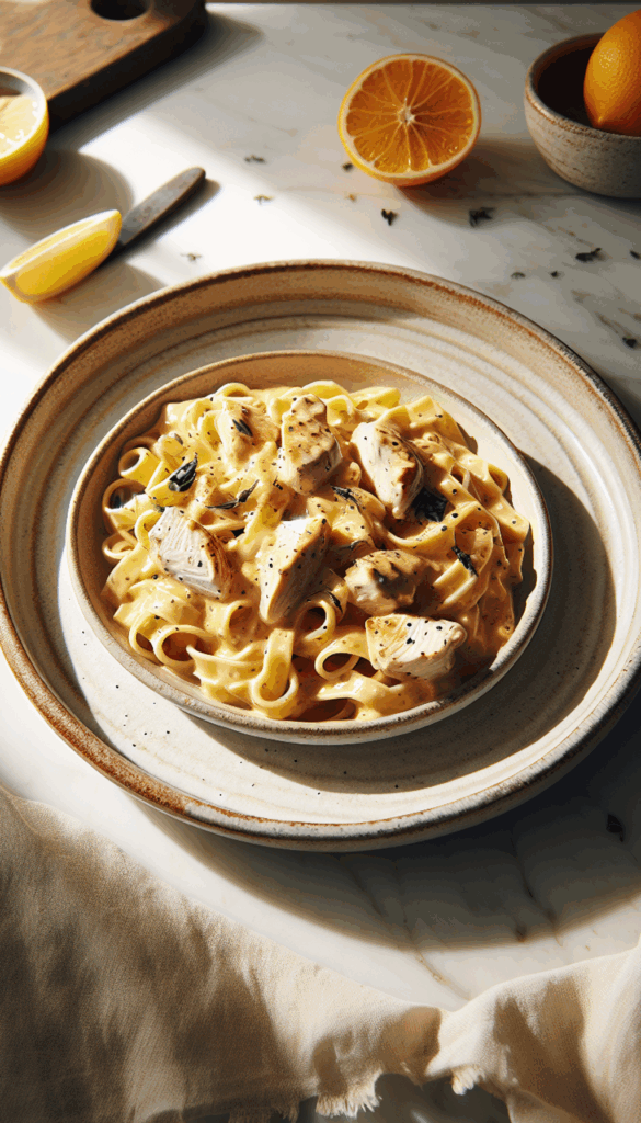 Discover the Ultimate Creamy Tuscan Chicken Pasta Recipe – close-up, Pinterest-ready plated recipe photo