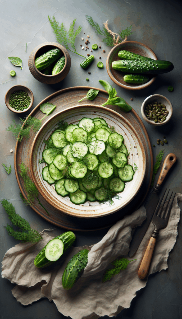 Light and Refreshing Cucumber Dill Salad to Brighten Your Table – easy budget-friendly recipe for Pinterest, meal prep, and family dinners.