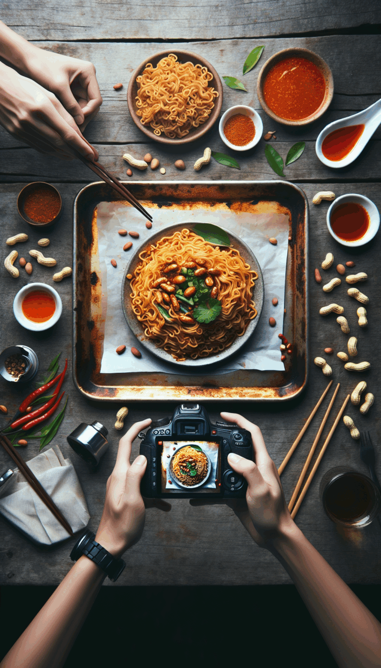Spicy Thai Peanut Noodles: A Burst of Exotic Tastes – easy budget-friendly recipe for Pinterest, meal prep, and family dinners.