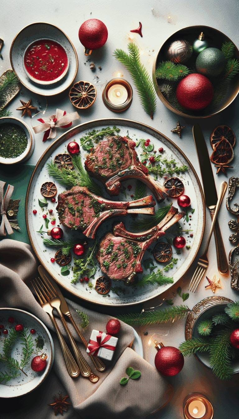Aromatic Herb-Crusted Lamb Chops Perfect for Any Dinner – easy budget-friendly recipe for Pinterest, meal prep, and family dinners.