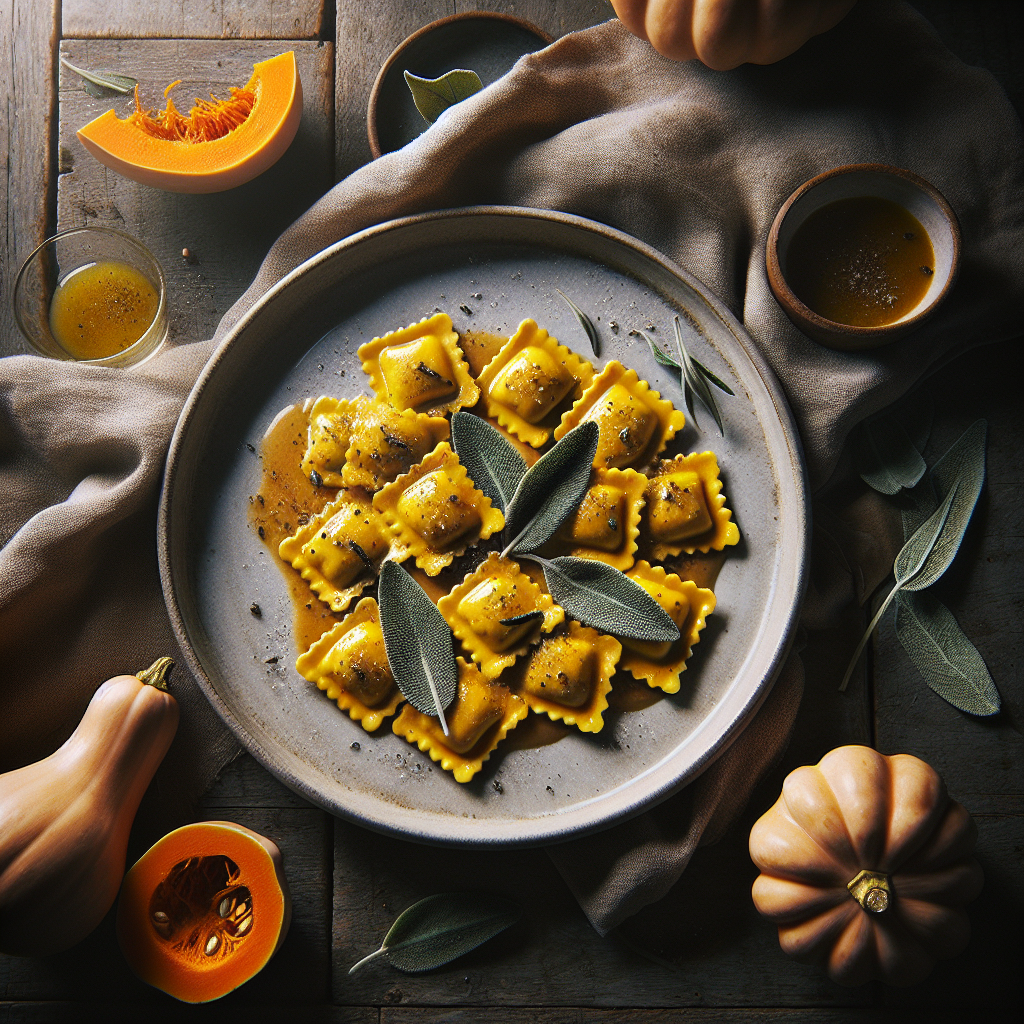 Velvety Butternut Squash and Sage Ravioli – A Frugal Feast for Busy Bees