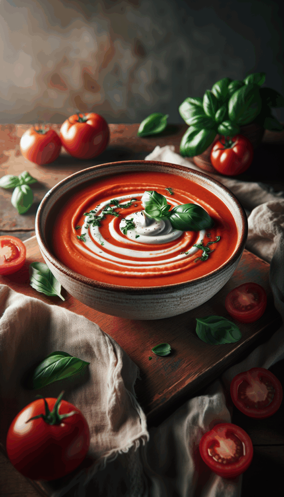 Ultimate Comfort: 30-Minute Creamy Tomato Basil Soup