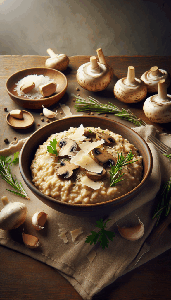 Rich Creamy Garlic Mushroom Risotto: A Comforting Italian Classic