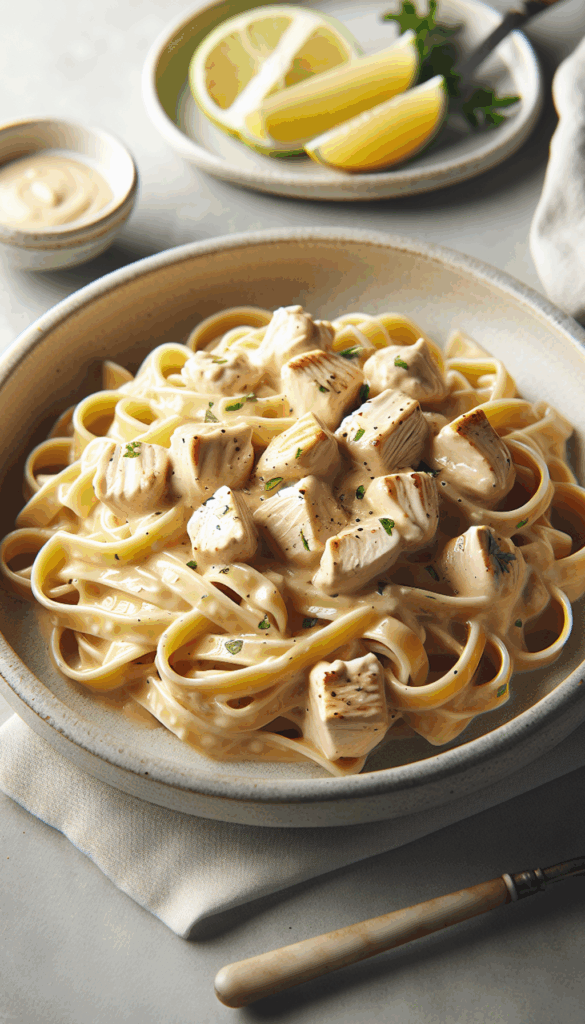Creamy Tuscan Chicken Pasta for Cozy Nights In – close-up, Pinterest-ready plated recipe photo