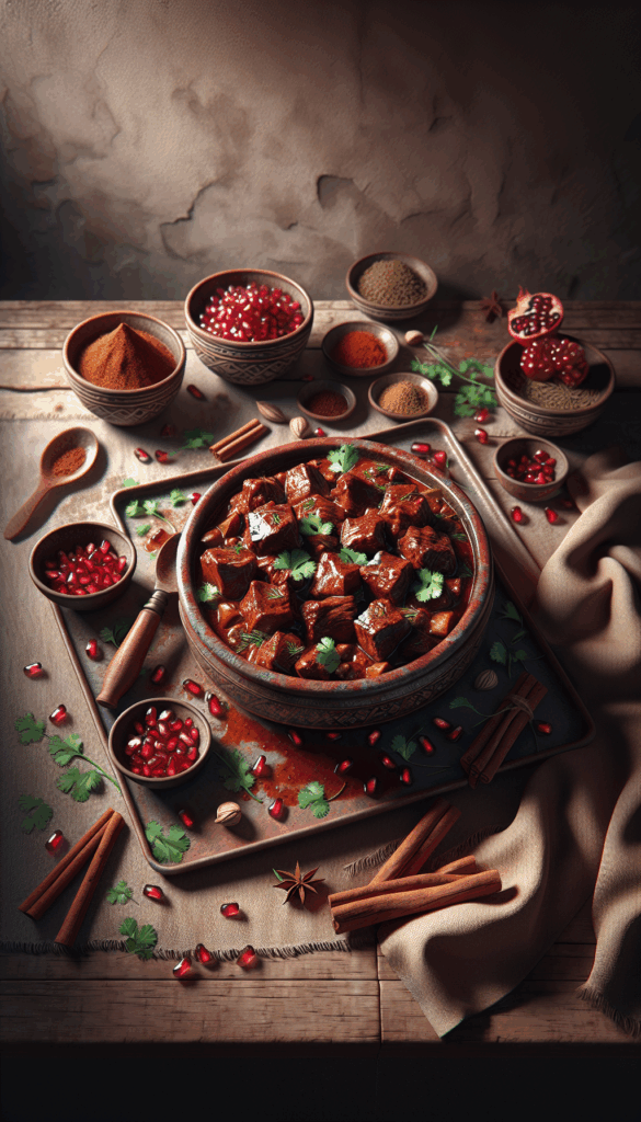 Melting Slow-Cooked Moroccan Lamb Tagine