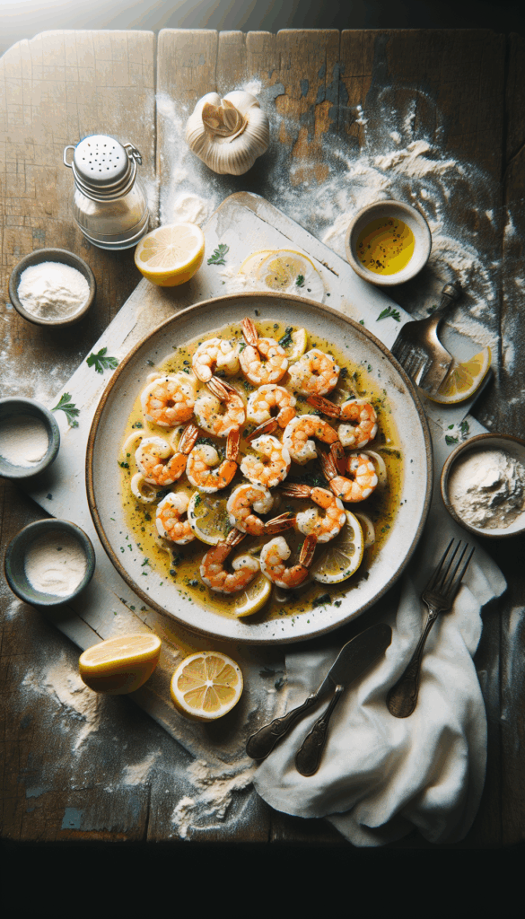 Tantalizing Shrimp Scampi with a Garlicky Lemon Butter Sauce – easy budget-friendly recipe for Pinterest, meal prep, and family dinners.