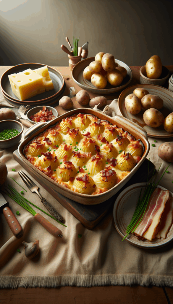 The Ultimate Cozy Baked Potato Casserole