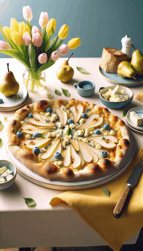 Sweet and Savory Pear and Blue Cheese Pizza: A Game-Changer – easy budget-friendly recipe for Pinterest, meal prep, and family dinners.