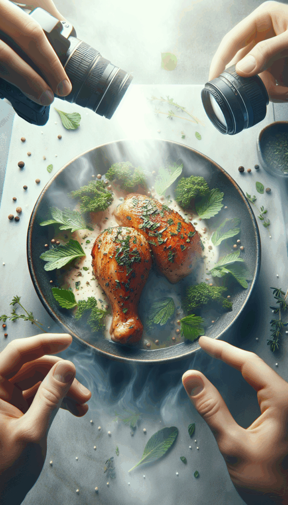 Transform Your Dinner with Irresistible Herb-Crusted Chicken – close-up, Pinterest-ready, budget-friendly recipe.