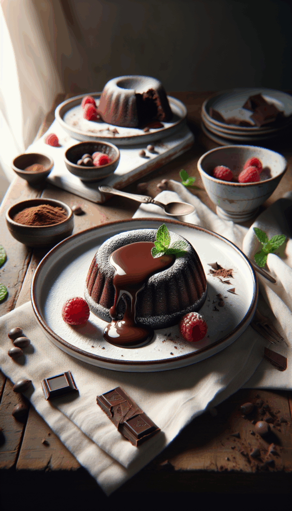 Decadent Chocolate Lava Cake with a Secret Ingredient