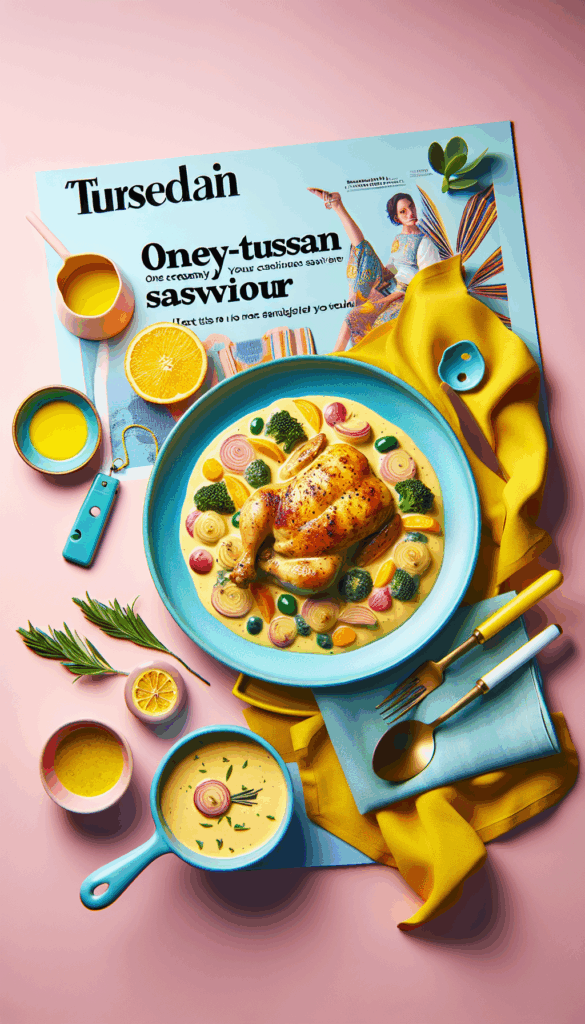 One-Pot Creamy Tuscan Chicken: Your New Weeknight Savior – easy budget-friendly recipe for Pinterest, meal prep, and family dinners.
